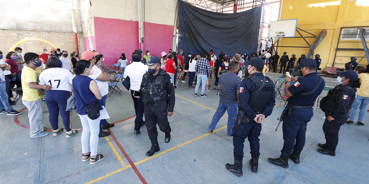 Van 9 agencias a elección de agentes; 2 eligieron de forma pacífica