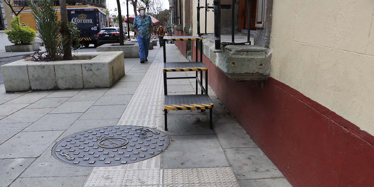 Centro Histórico, trampa para personas con discapacidad | El Imparcial de Oaxaca