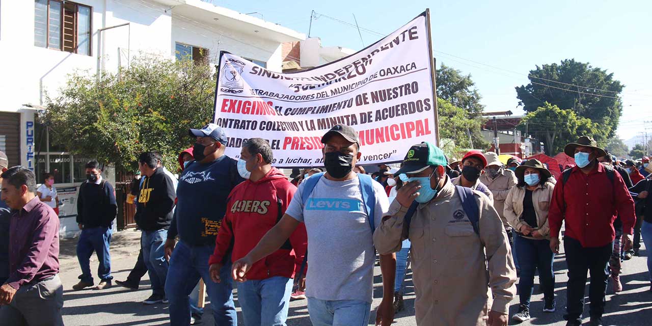 Entre carencias y protestas, Sindicato 3 de Marzo celebra 48 años | El Imparcial de Oaxaca