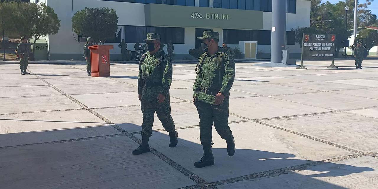 Comandante del 47 Batallón de Infantería rinde protesta | El Imparcial de Oaxaca