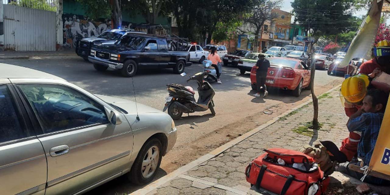 Accidente entre motociclista y vehículo deja un lesionado | El Imparcial de Oaxaca