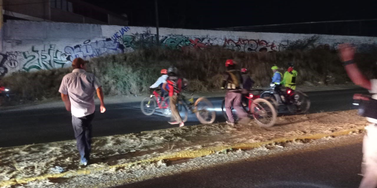 Santa Rosa,  de los tramos más peligrosos para ciclistas | El Imparcial de Oaxaca