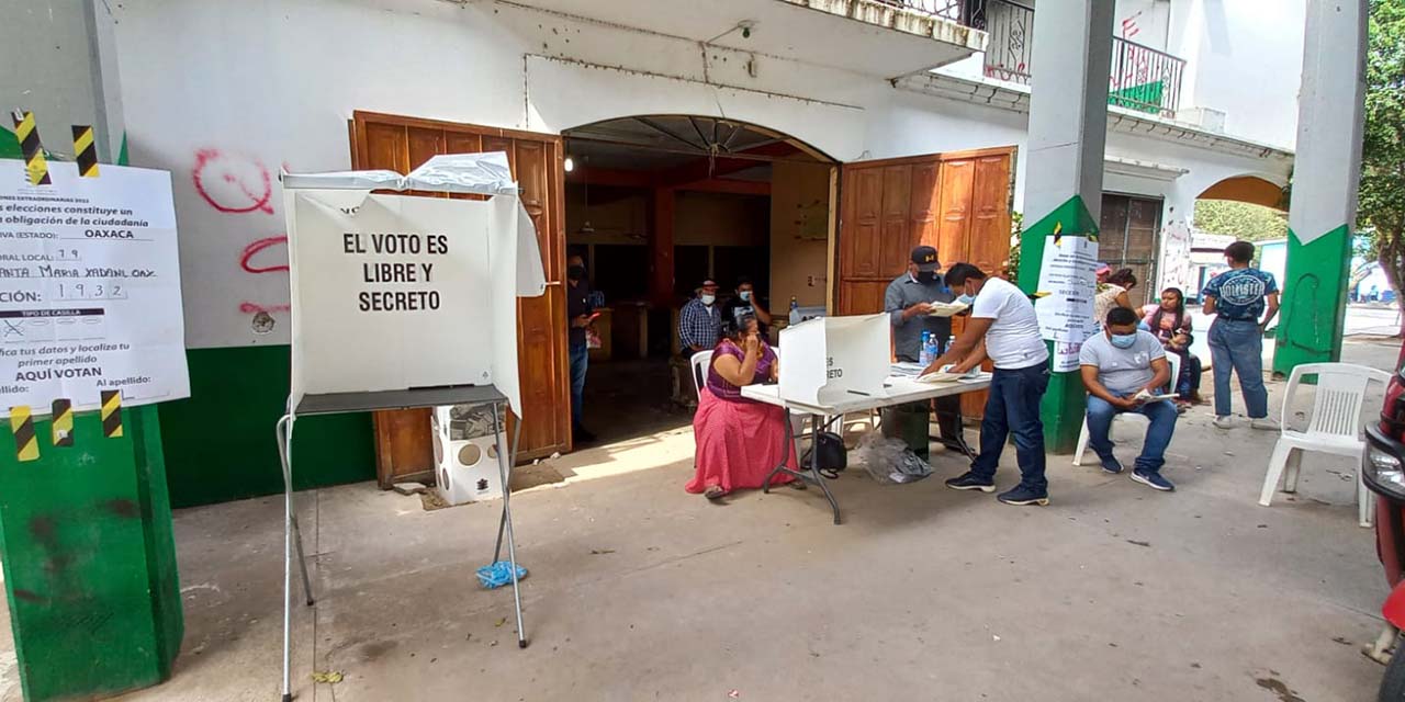 Sin incidencias en elecciones extraordinarias en cuatro municipios del Istmo | El Imparcial de Oaxaca