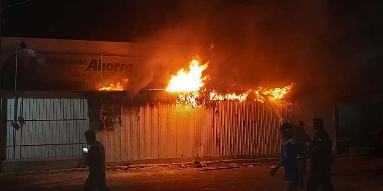 Se queman locales de ropa en centro de Salina Cruz | El Imparcial de Oaxaca