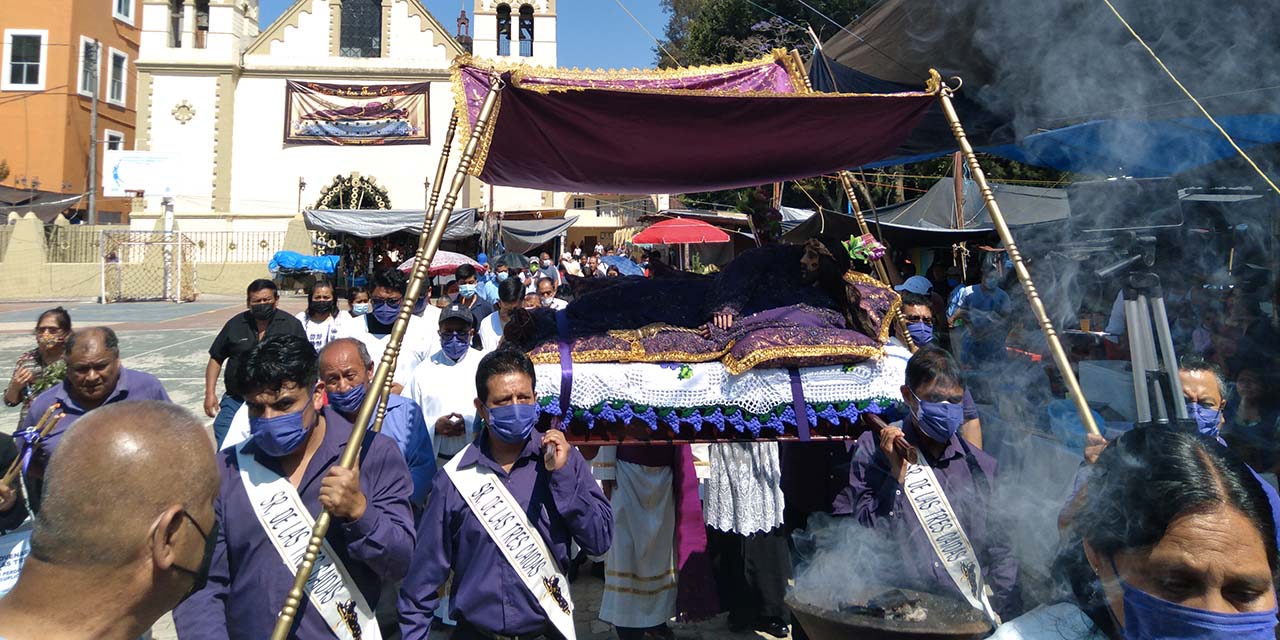Honran al Señor de las Tres Caídas en Huautla | El Imparcial de Oaxaca