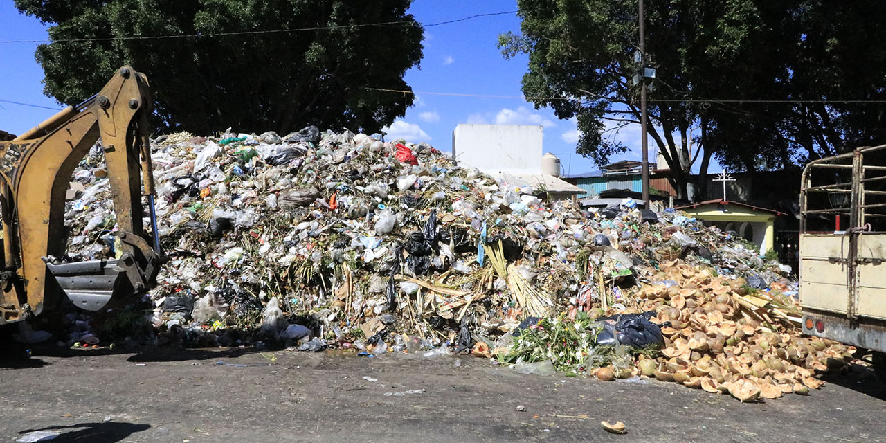 Con basura en las calles, temen crisis sanitaria; habrá sanciones | El Imparcial de Oaxaca