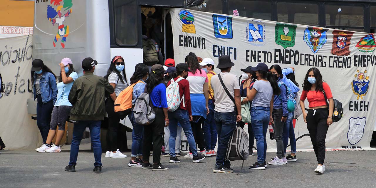 Insiste el IEEPO, se ha atendido a normalistas | El Imparcial de Oaxaca