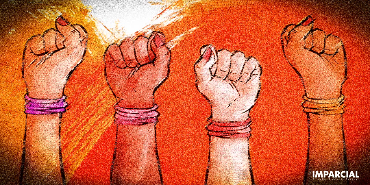 Mujeres levantan la voz; marchan y exigen derechos | El Imparcial de Oaxaca