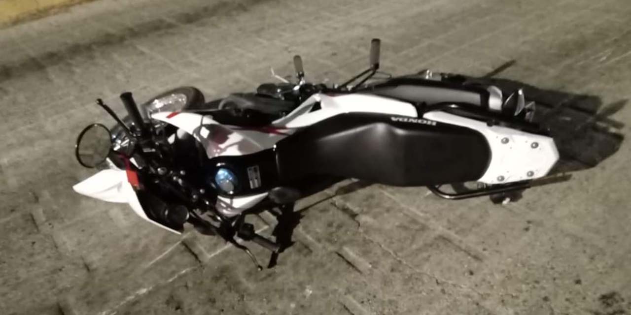 Motociclista muere en Pochutla tras trágico accidente