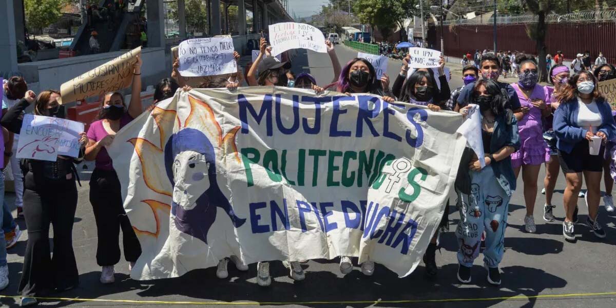 Estudiantes del IPN protestan en Zacatenco por caso Jazmín | El Imparcial de Oaxaca