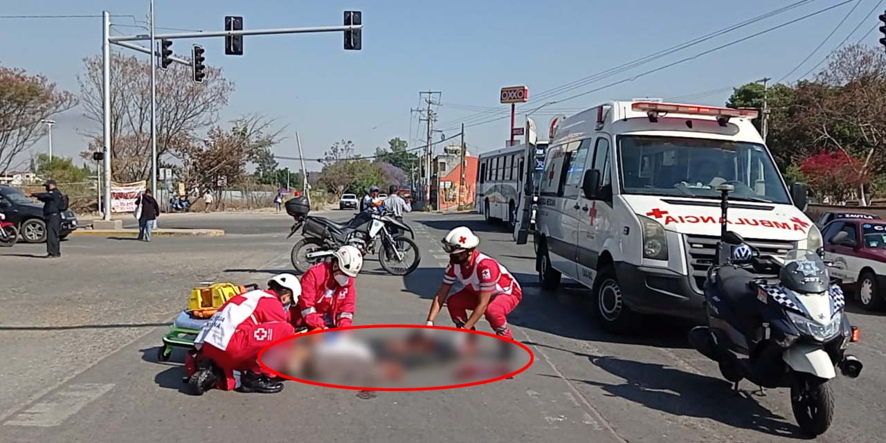 Muere sexagenario tras ser arrollado por un urbanero | El Imparcial de Oaxaca