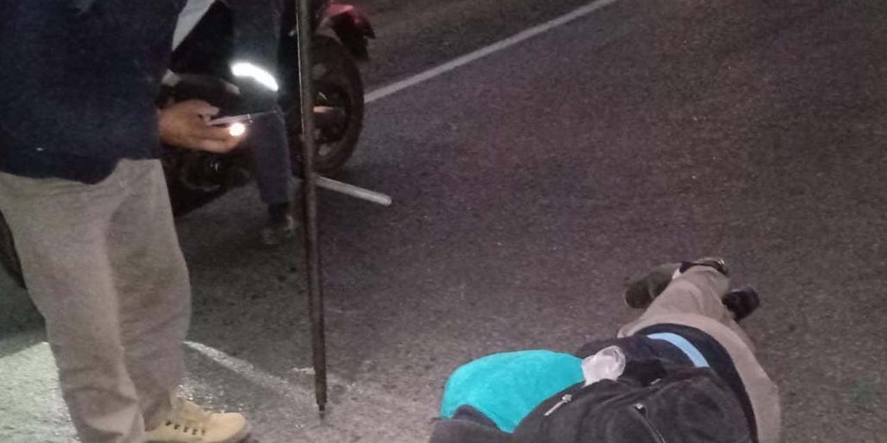Paramédicos auxilian a hombre atropellado