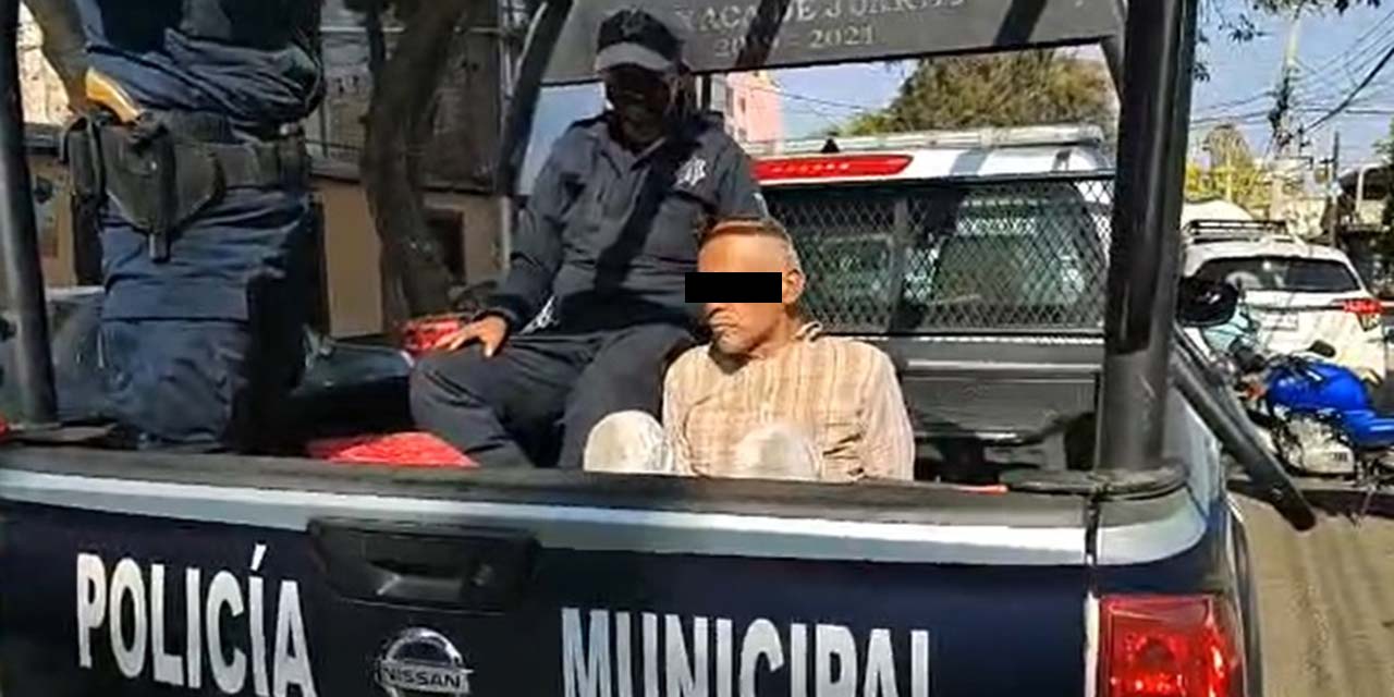 Policías detienen a presunto caco | El Imparcial de Oaxaca