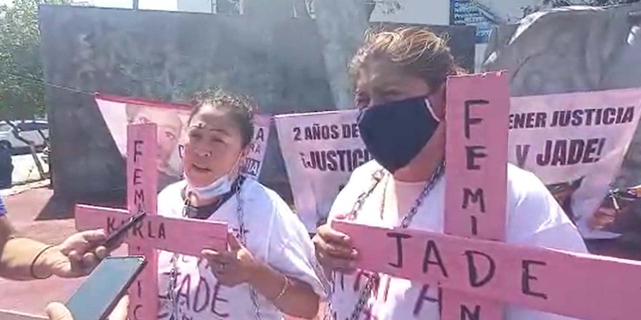 Representantes de Caravana de Madres Chiapanecas protestan en Juchitán | El Imparcial de Oaxaca
