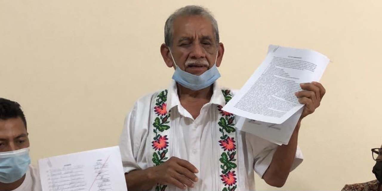 Piden acreditar a la autoridad auxiliar de Cacahuatepec