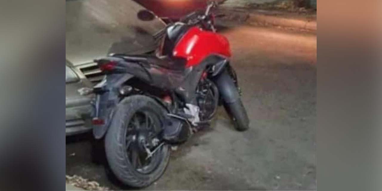 Sin pista de moto robada