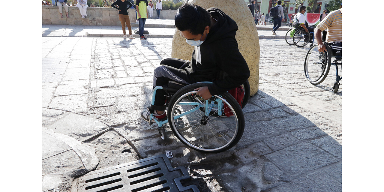 Falta de infraestructura frena movilidad de discapacitados