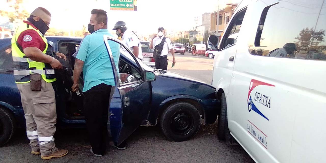 Menor sale herida en choque; responsable conducía bajo efectos del alcohol | El Imparcial de Oaxaca