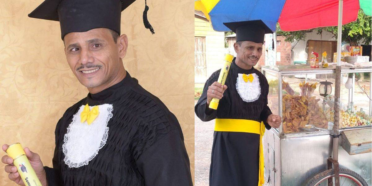 Vendedor de palomitas y papas se gradúa de la universidad a los 52 años | El Imparcial de Oaxaca