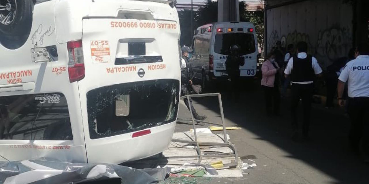 Cae combi de puente en Tlalnepantla; hay al menos ocho heridos | El Imparcial de Oaxaca