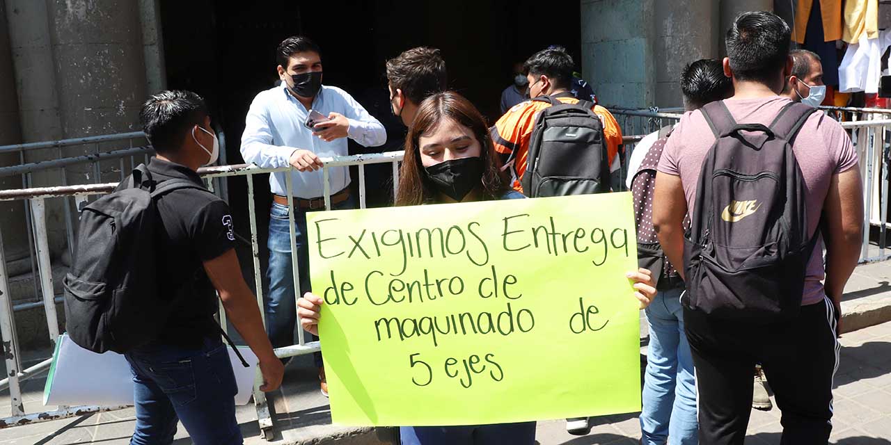 Estudiantes del ITO piden maquinado | El Imparcial de Oaxaca
