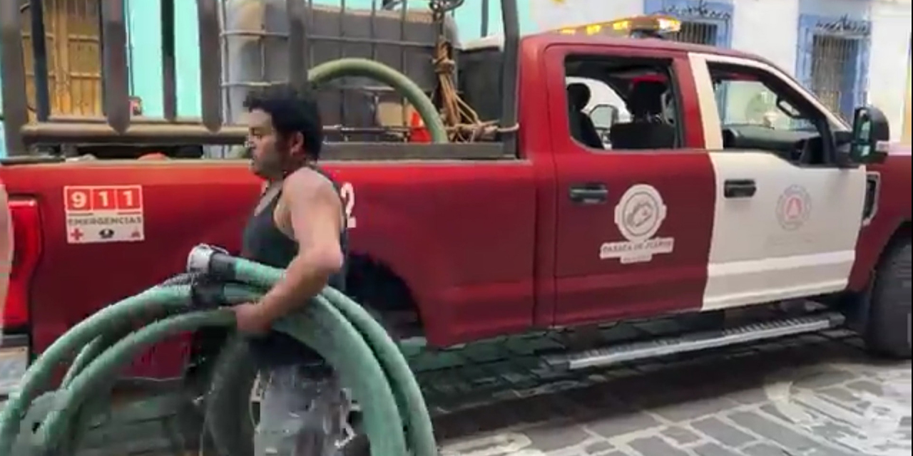 ¡Héroe sin capa! Pipero ayuda a controlar el incendio en un hotel de Oaxaca | El Imparcial de Oaxaca