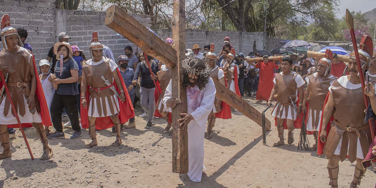 Regresó la pasión y muerte de Jesús a San Sebastián Progreso | El Imparcial de Oaxaca