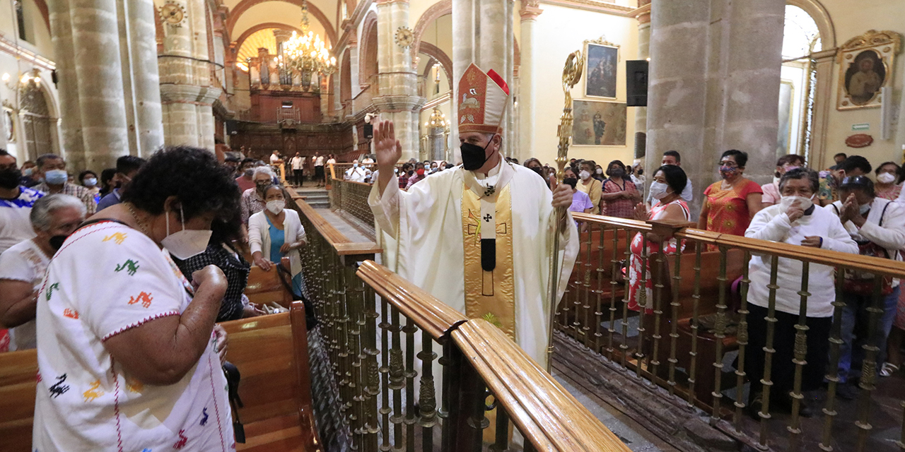 Celebra Vázquez Villalobos cuatro años como Arzobispo | El Imparcial de Oaxaca