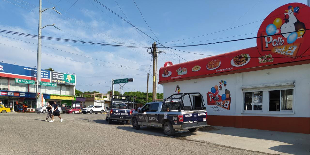 Solitario delincuente asalta “Pollo Fiesta” | El Imparcial de Oaxaca