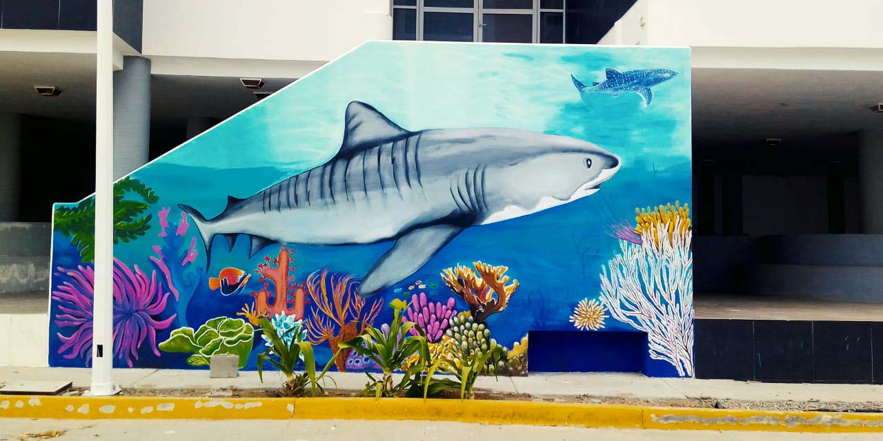 Mixtecos pintan mural en las Islas Marías | El Imparcial de Oaxaca