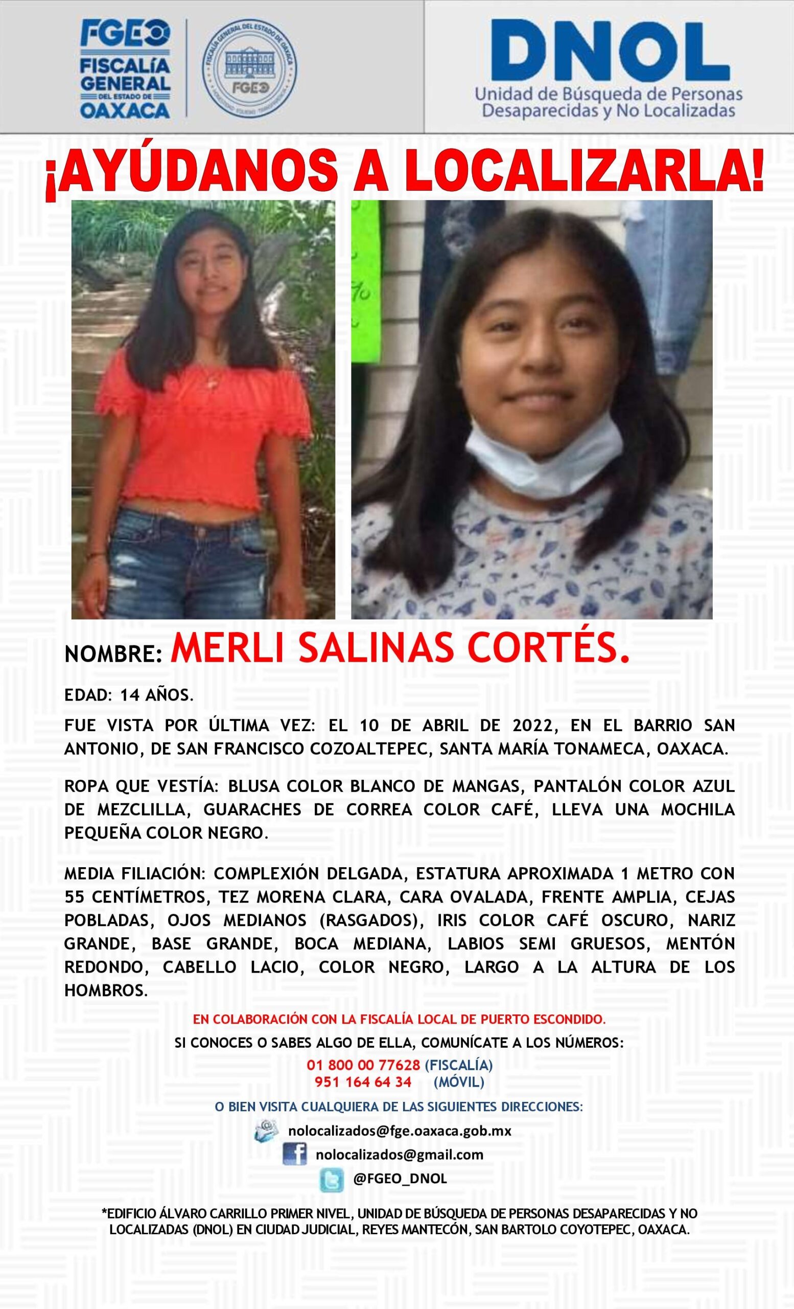 En menos de una semana, desaparecen 4 menores en Oaxaca