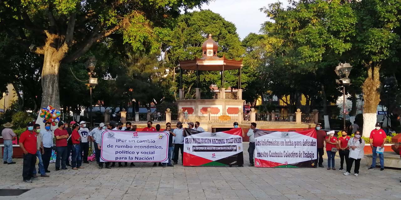 Sin avance demandas de telefonistas sindicalizados | El Imparcial de Oaxaca