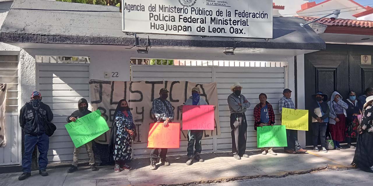 A 12 años exigen justicia por asesinato de activistas | El Imparcial de Oaxaca