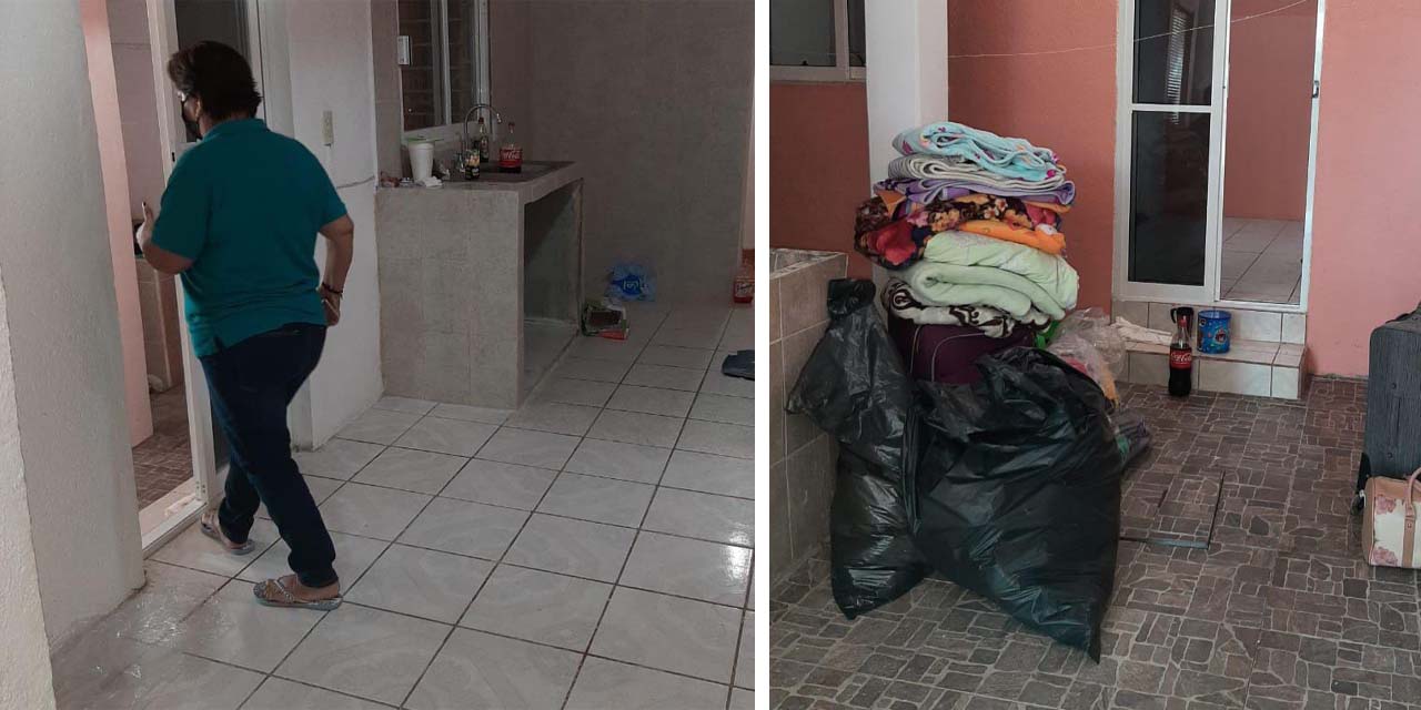 Policía desaloja a inquilinas agresivas