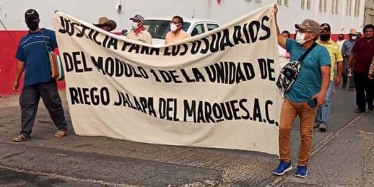 Agricultores de Jalapa protestan y exigen agua para sus campos | El Imparcial de Oaxaca