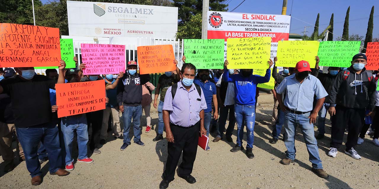 Protesta sindical deja a Oaxaca sin 22 mil 700 litros de leche | El Imparcial de Oaxaca