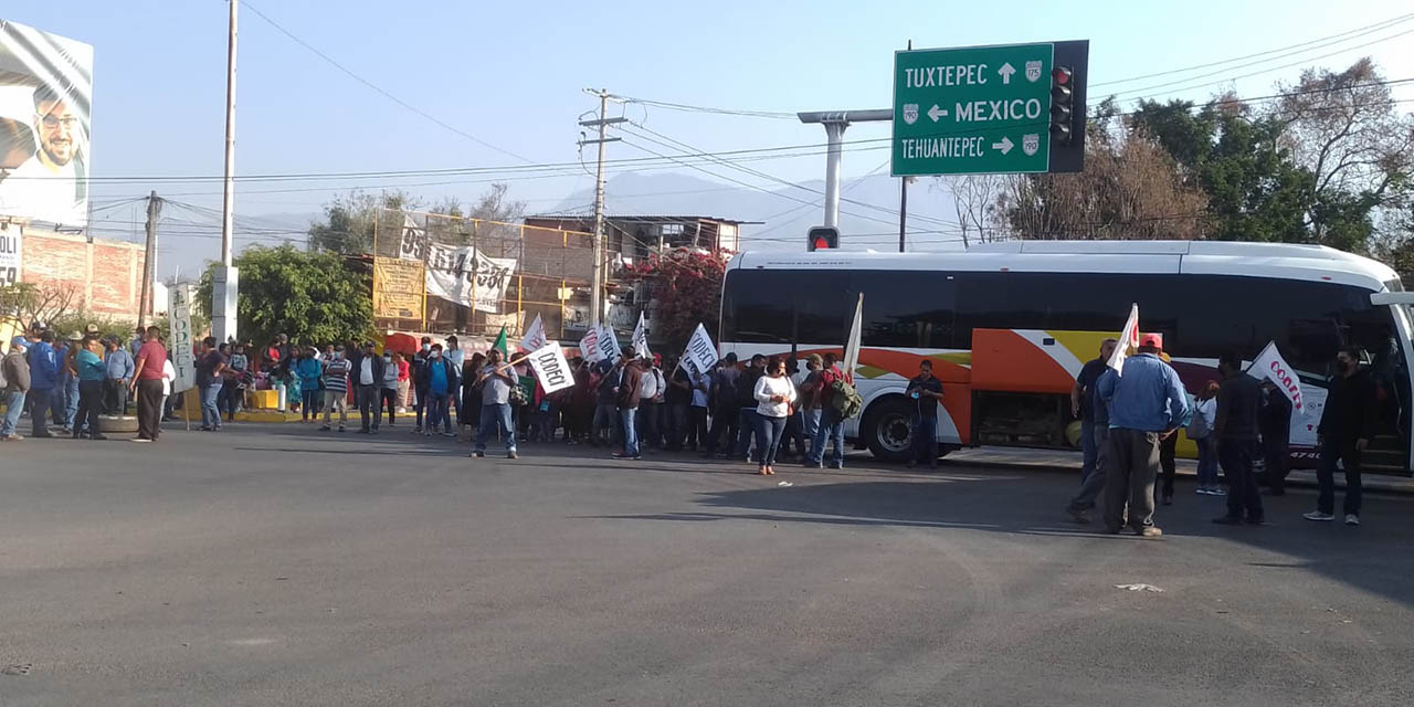 Bloqueos y marchas de este lunes 4 de abril en Oaxaca | El Imparcial de Oaxaca