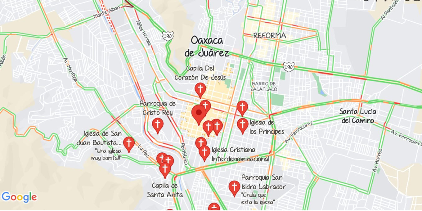 Semana Santa 2022: ¿Cómo encontrar fácilmente iglesias en Google Maps? | El Imparcial de Oaxaca