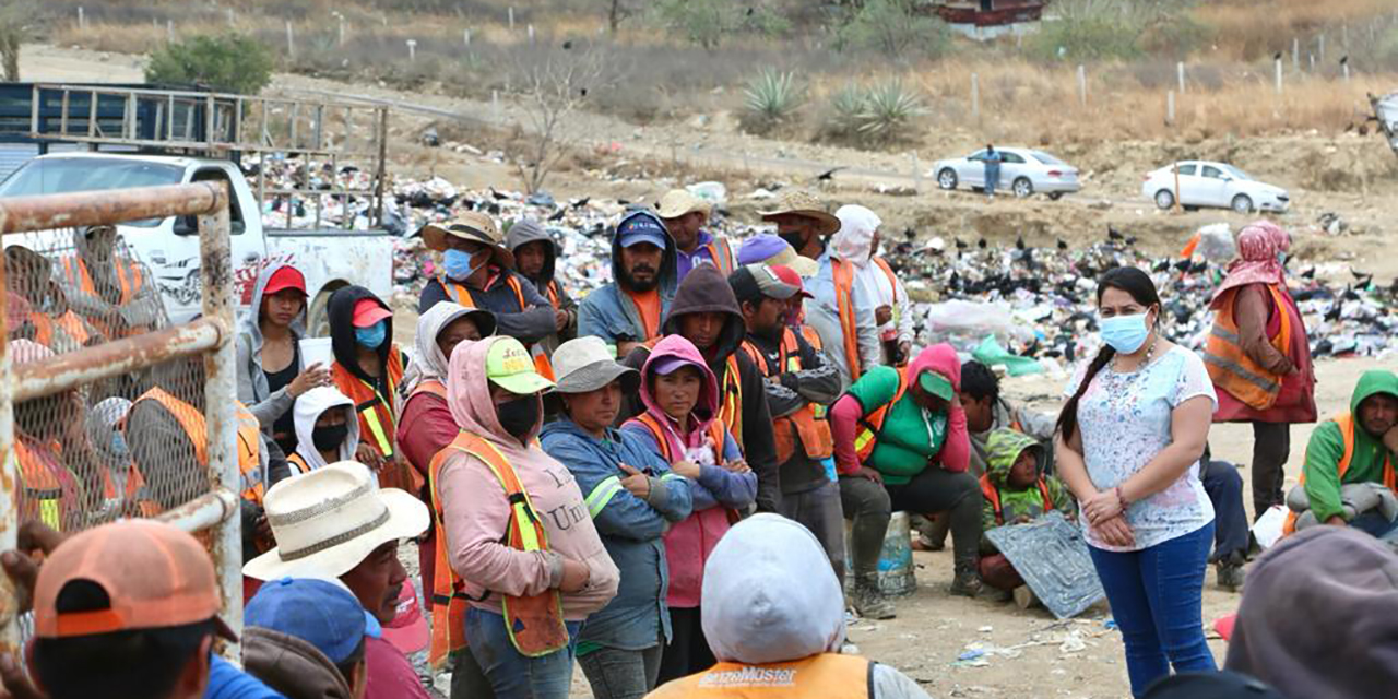 Pepenadores de Zaachila se suman con Naty Díaz | El Imparcial de Oaxaca