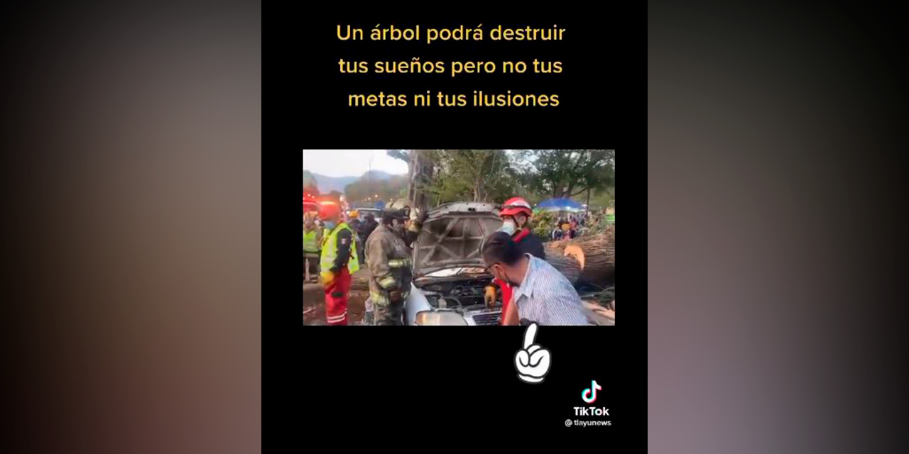 Piden apoyo para el propietario del auto que quedó destrozado en El Llano | El Imparcial de Oaxaca