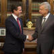 AMLO “Le tengo consideración y respeto al expresidente Peña”
