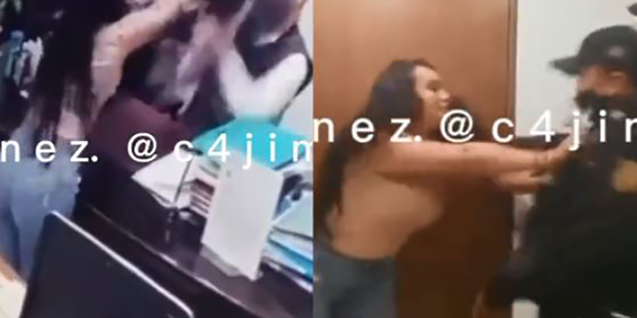 VIDEO: Mujer golpea a empleado; acusa a policías de secuestro | El Imparcial de Oaxaca