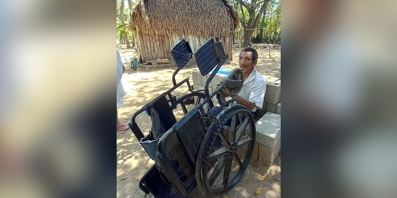 Cooperarán en Loma Bonita para comprarle una silla de ruedas a un adulto mayor | El Imparcial de Oaxaca