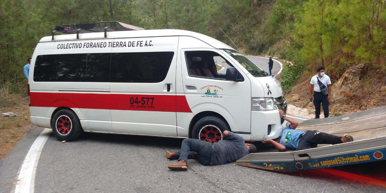 Choque aparatoso deja tres lesionados | El Imparcial de Oaxaca
