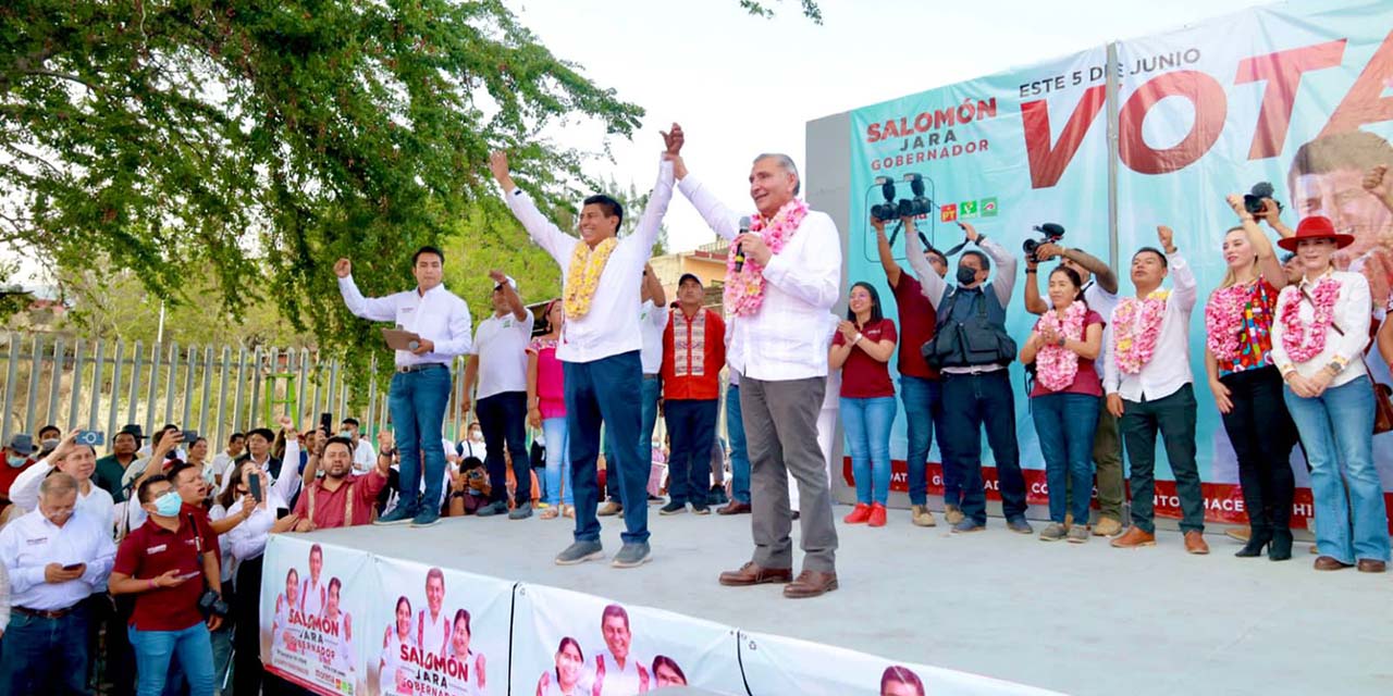 Respaldan a Salomón Jara, un “hijo de Oaxaca” para gobernador | El Imparcial de Oaxaca