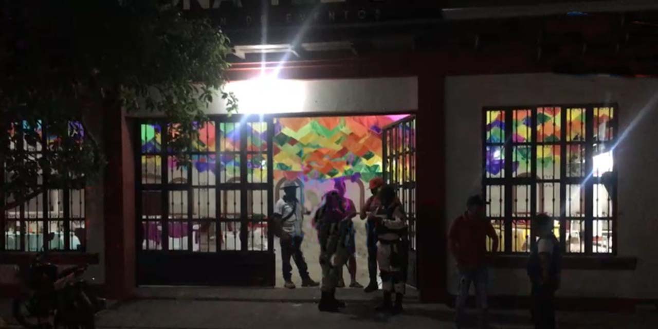 Asaltan a personas en salón de fiestas | El Imparcial de Oaxaca