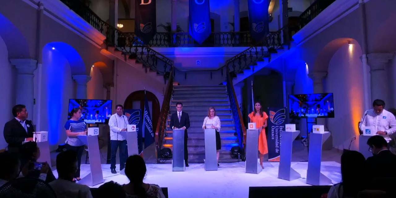 Desairan candidatos punteros los debates ciudadanos | El Imparcial de Oaxaca