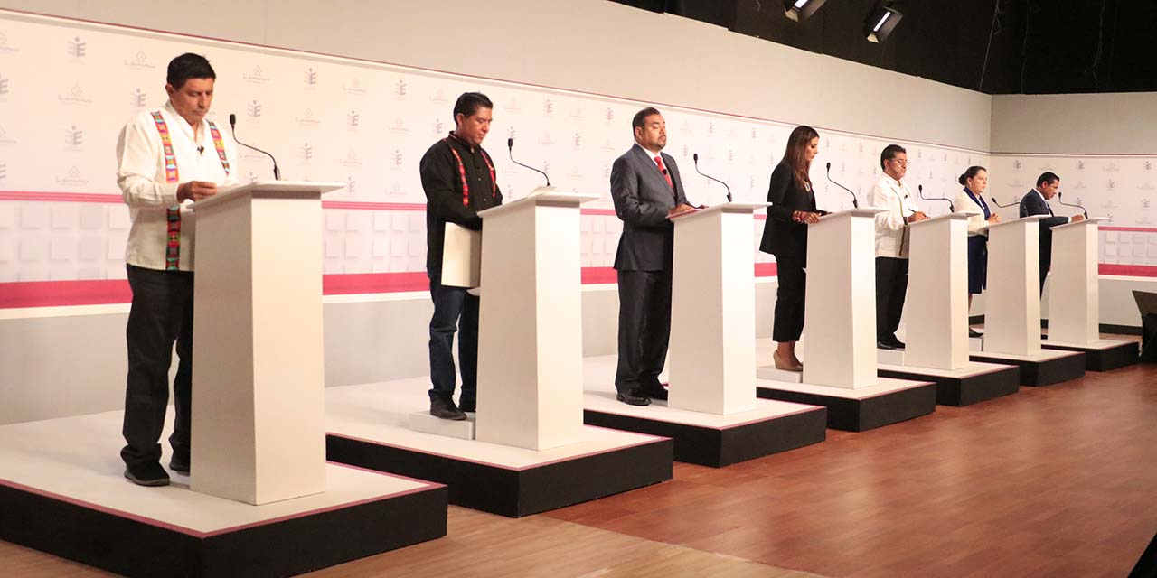 Decepciona debate entre candidatos | El Imparcial de Oaxaca