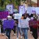 Marchan feministas en Huautla de Jiménez