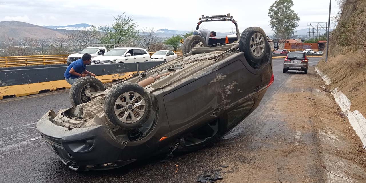 Lluvias y velocidad ocasionan cuatro accidentes viales | El Imparcial de Oaxaca